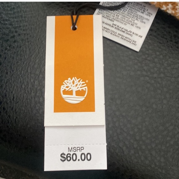 Timberland plaid scarf 10x68 BRAND NEW W/Tags in packaging - Picture 7 of 9